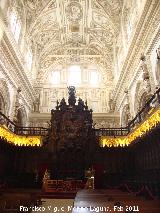 Mezquita Catedral. Coro. 