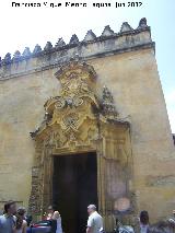Mezquita Catedral. Puerta de la Grada Redonda. 