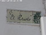 Callejn El Pauelo. Placa