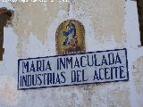 Antigua Fbrica de aceites Mara Inmaculada. Azulejos