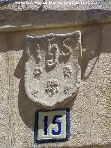 Casa de la Calle Albaicn n 15. Escudo