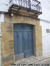 Casa de la Calle Minas n 41. Portada