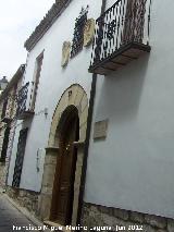 Casa de la Calle San Miguel n 29. Portada