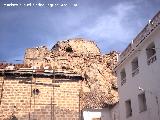 Castillo de Solera. Visto desde la plaza