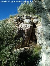 Castillo de Ruicerezo. Restos de muralla