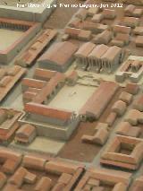 Baelo Claudia. Foro. Maqueta