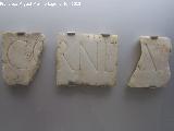Baelo Claudia. Foro. Inscripcin municipal de mrmol. Siglos I-II. Museo de Baelo Claudia