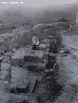 Baelo Claudia. Teatro Romano. Excavacin del teatro. 1919