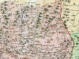 Historia de Iznatoraf. Mapa 1782