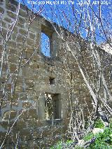 Ermita-Hospedera Madre de Dios del Campo. Ventanas del habitculo norte