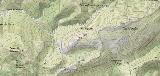 Cerro El Tejuelo. Mapa
