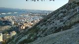 Murallas de Alicante. Desde el Castillo de Santa Brbara