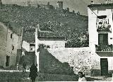 Castillo de Santa Catalina. Foto antigua. Fotografa de Jaime Rosell Caada. Archivo IEG