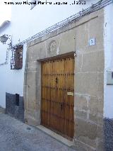 Casa de la Calle Molinos n 3. Portada y ventana