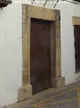 Casa de la Calle Horno del Contador n 11. Portada