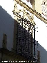 Casa de la Calle Cervantes n 14. Ventana