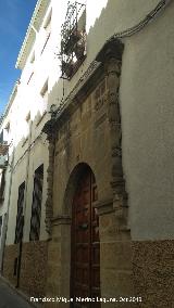 Casa de la Calle Parras n 16. 