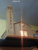 Iglesia de San Flix de Valois. Maqueta realizada por Luis Barbero