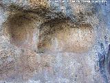 Pinturas rupestres de la Tinada del Ciervo I Abrigo I. Abrigos