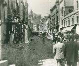 Calle Bernab Soriano. El Corpus, ao 1956. Fotografa de Manuel Romero Avila IEG