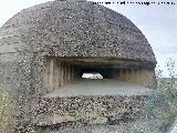 Bunkers del Cerro de las Chabolas. Nido de ametralladoras