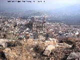 Catedral de Jan. Desde el paseo de guardia de la Muralla Izquierda