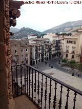 Catedral de Jan. Fachada. Desde el balcn principal