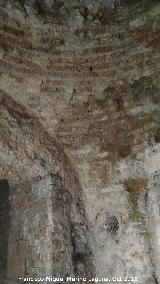 Baos rabes del Naranjo. Pechina de la tercera bveda