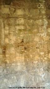 Baos rabes del Naranjo. Muro