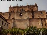 Catedral de Jan. Fachada gtica. Durante la Obtensin del Santo Rostro