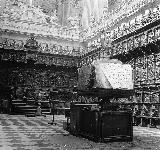 Catedral de Jan. Coro. Foto antigua