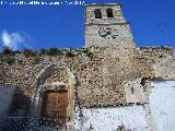 Castillo de La Guardia. Puerta de Acceso. Puerta junto al campanario