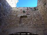 Castillo de La Guardia. Puerta de Acceso. Hornacina sobre la puerta de acceso