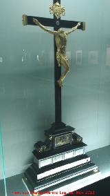 Catedral de Ja�n. Sala Capitular. Cristo del siglo XVI que se conservaba en la Sala Capitular. Museo de la Catedral