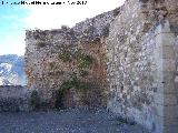 Castillo de La Guardia. Muralla. Esquina de la muralla