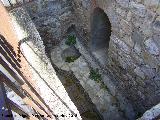 Castillo de La Guardia. Torren del Alczar Noreste. Salida al patio de armas