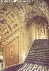 Palacio del Marqus de Santa Cruz. Escalera