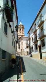 Calle Vicente Montuno Morente. 