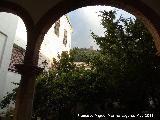 Convento de Santa rsula. Con el Castillo al fondo