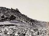 Muralla de Jan. Foto antigua. Foto de la Biblioteca Nacional