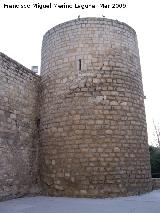 Muralla de Jan. Torren del Cao del Agua. Despus de la construccin del teatro