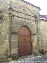 Casa de la Calle Yedra n 2. Portada de la Iglesia