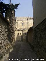 Calle Alta. Con la Catedral al fondo