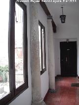 Palacio de los Salazares. Columnas del patio porticado