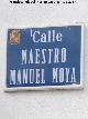 Calle Maestro Manuel Moya