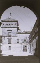 Foto antigua Palacio del Marqués de Mancera. Foto antigua