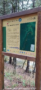 Cartel Sendero Nacimiento del Guadalquivir. Cartel