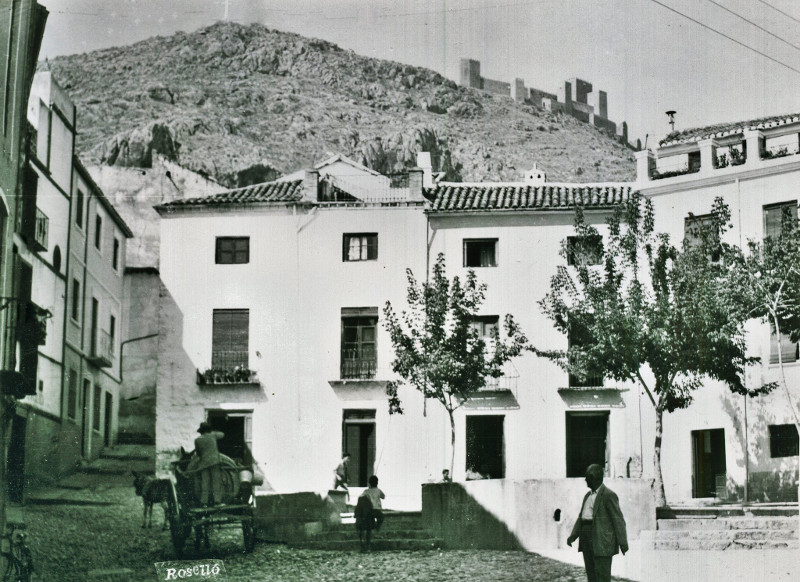 Plaza de San Agustn - Plaza de San Agustn. Foto antigua. Fotografa de Jaime Rosell Caada