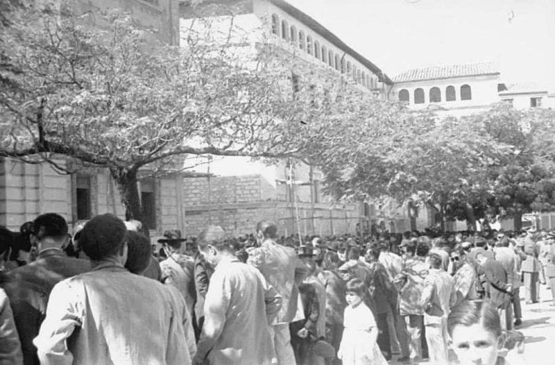Plaza de Santa Mara - Plaza de Santa Mara. Foto antigua