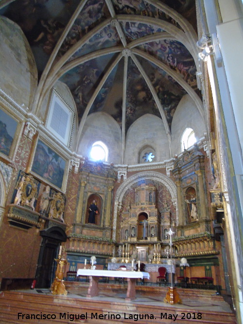 Iglesia Conventual de San Agustn - Iglesia Conventual de San Agustn. Presbiterio